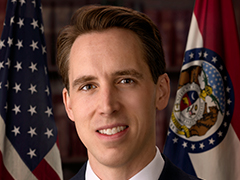 Photo of Senator Hawley,  Josh