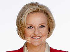 Photo of Minority Leader Senator Claire McCaskill,