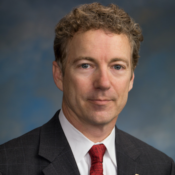 Photo of Senator Paul,  Rand