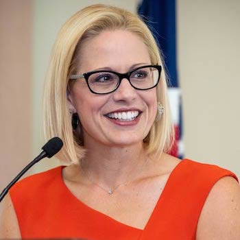 Photo of Senator Sinema,  Kyrsten